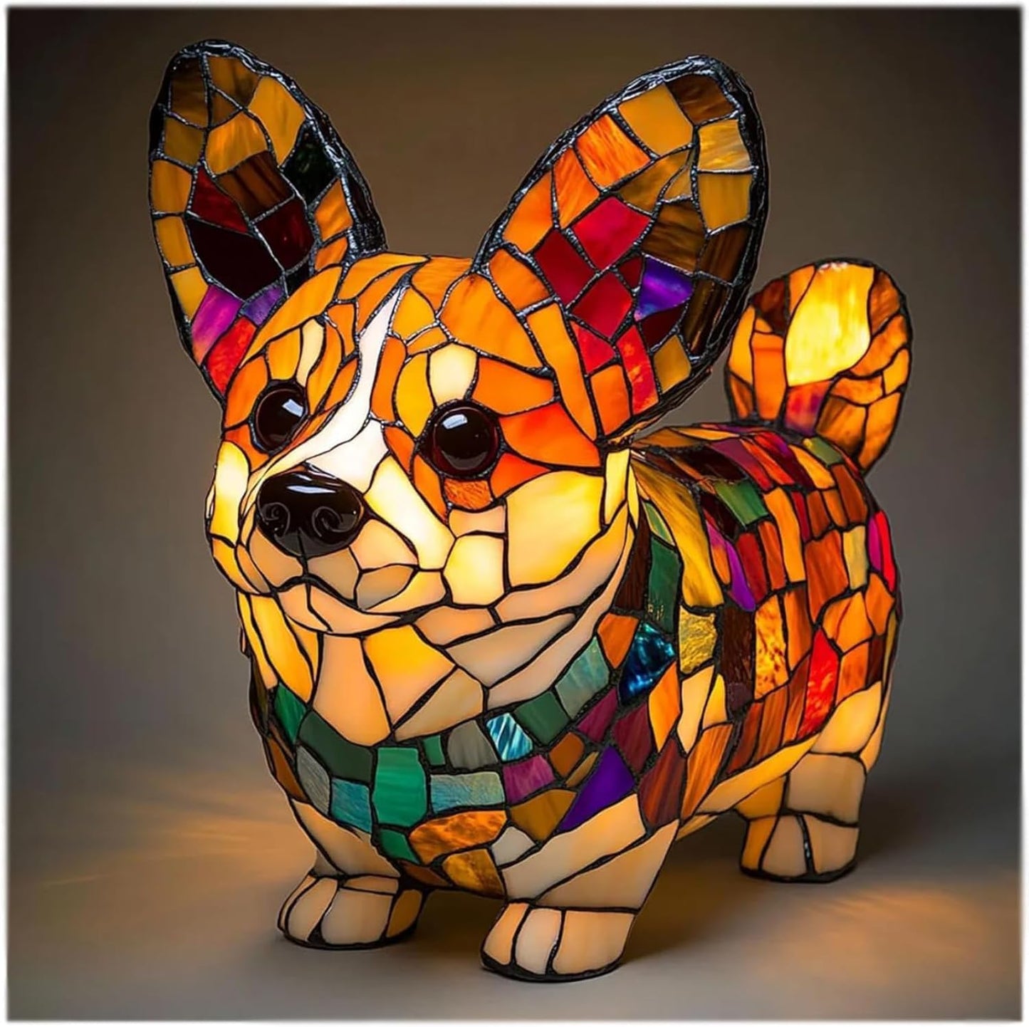 Handmade Dog Lamps