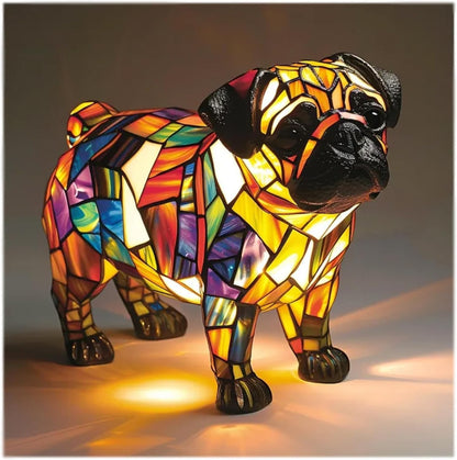 Handmade Dog Lamps